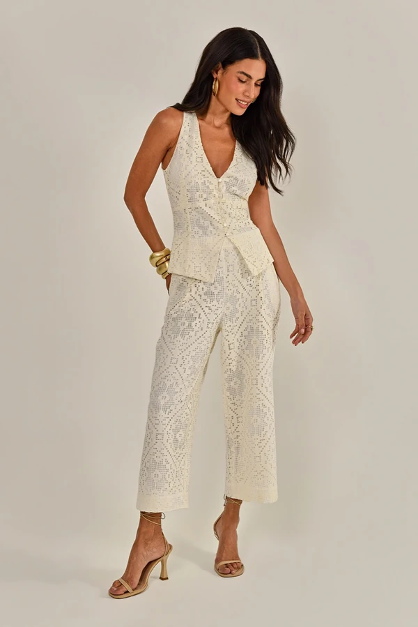 Colete Luz Off White