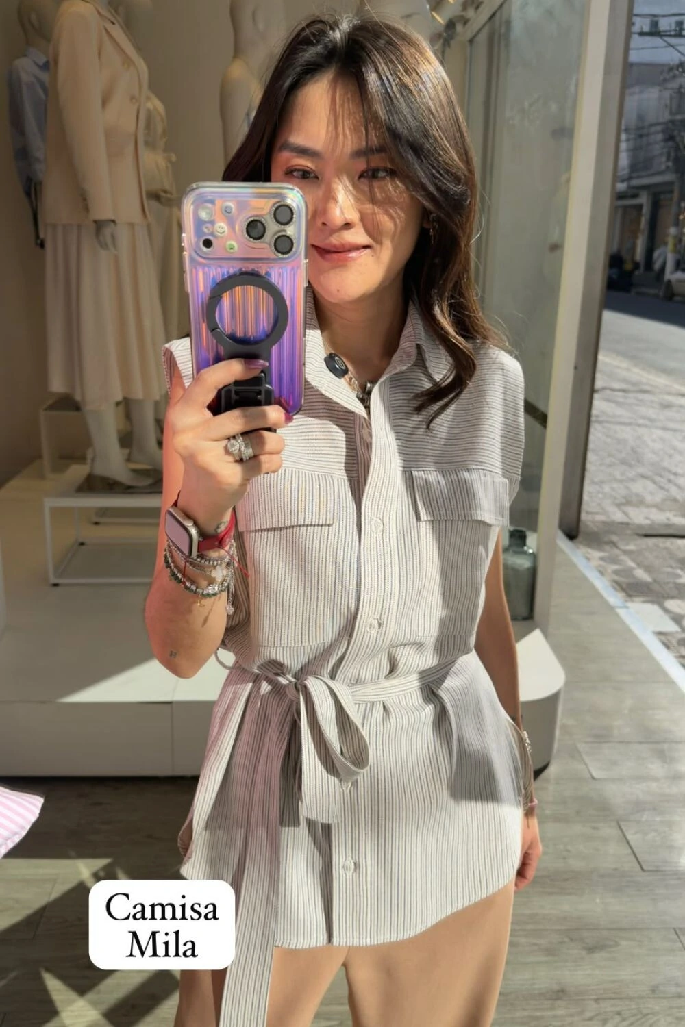 Foto Camisa listrada Mila