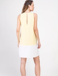 Vestido bicolor