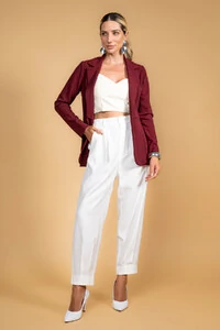 Blazer acinturado Kim
