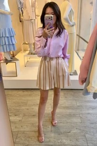Short Dulce listrado