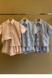 Conjunto Rebeca listrado