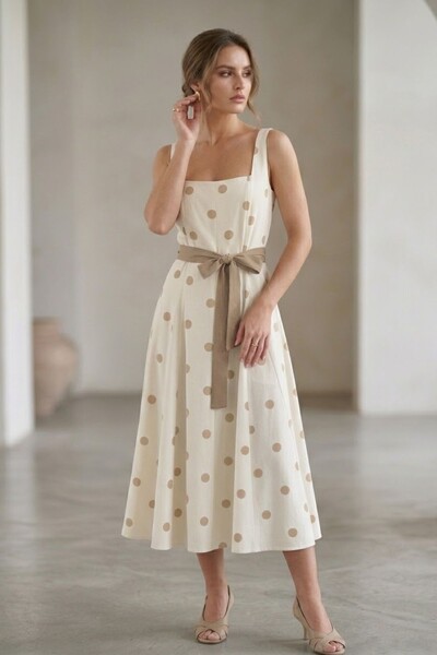Foto Vestido poá Elis