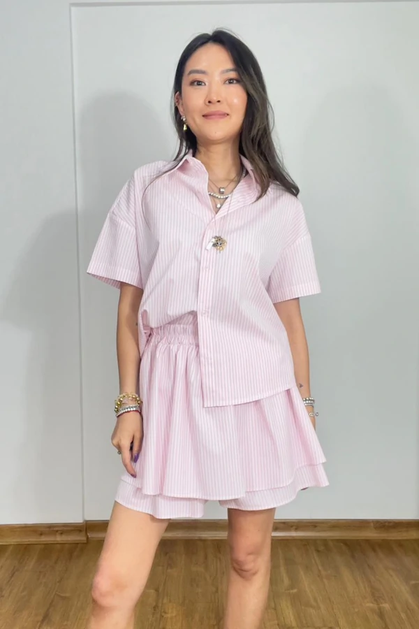 Conjunto Rebeca listrado