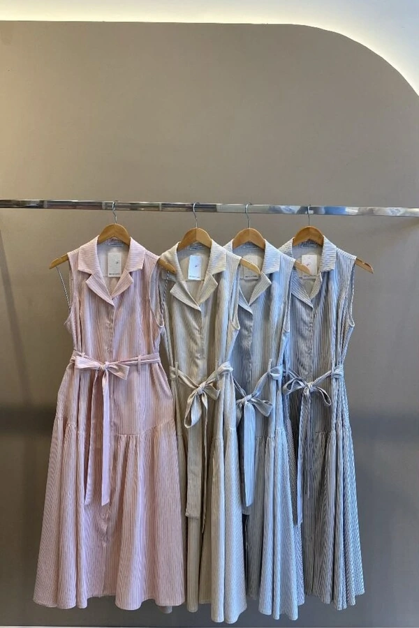 Vestido Listrado Emy