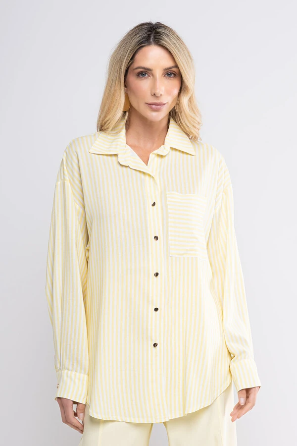 Camisa Jade listrada