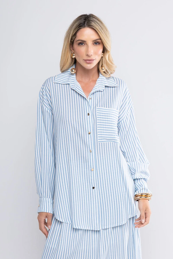 Camisa Jade listrada