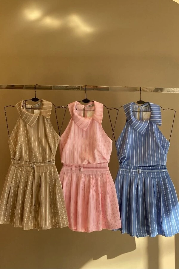 Conjunto listrado Peróla