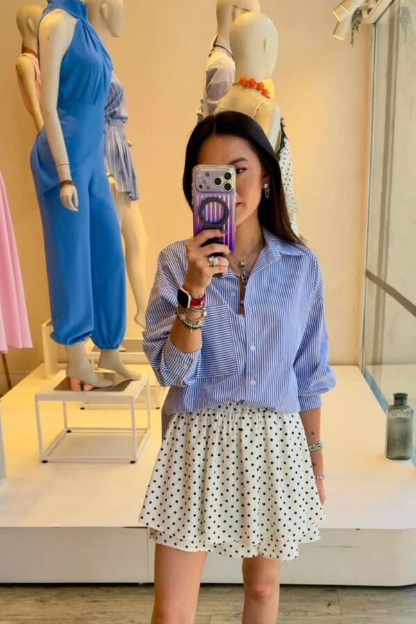 Camisa Jade listrada