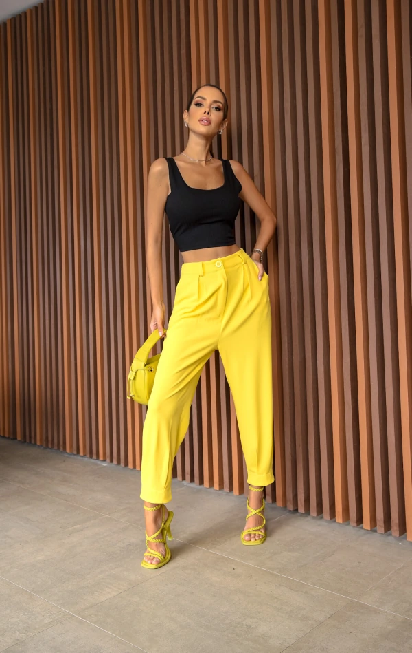Calça Malha Crepe Thais