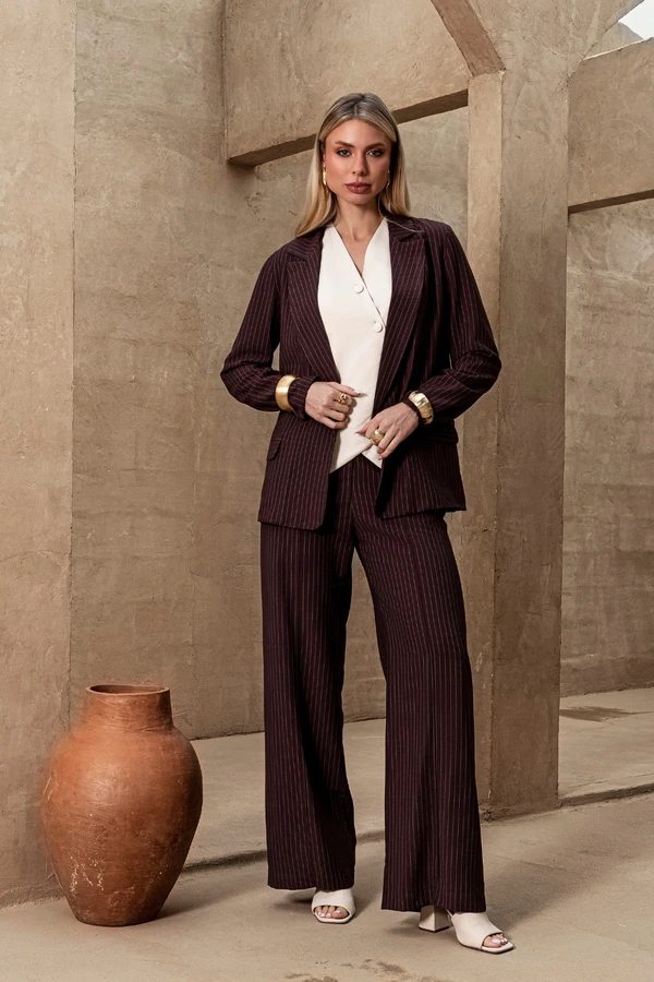 Blazer listra Alana