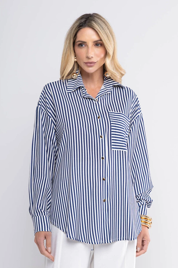 Camisa Jade listrada