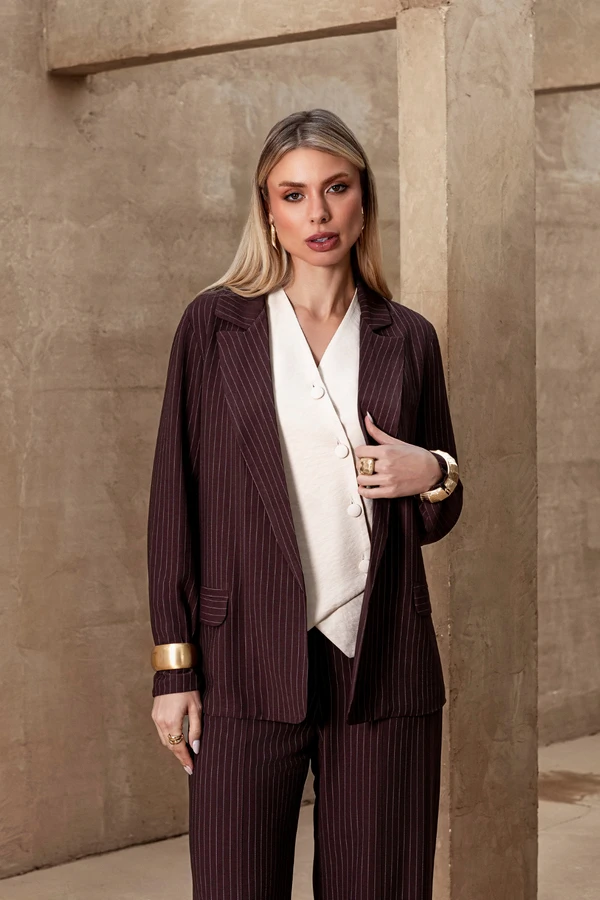 Blazer listra Alana