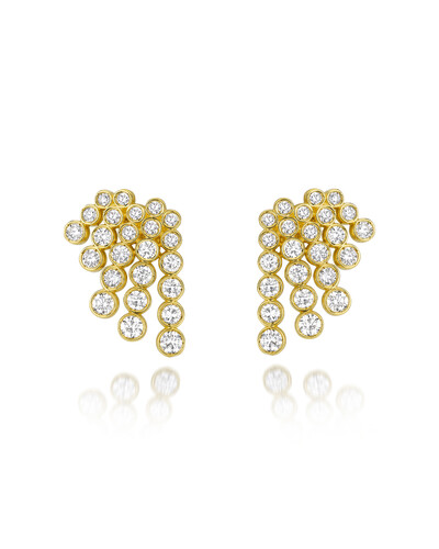 Foto Brinco Duet Paula Diamante | Ouro Amarelo 18k