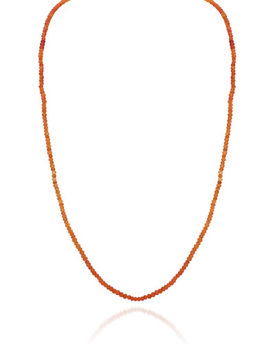 Foto Colar Cornalina | Ouro Amarelo 18k