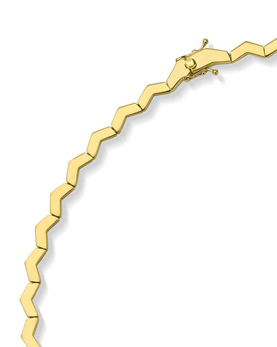 Foto Colar Zig Zag | Ouro Amarelo 18k