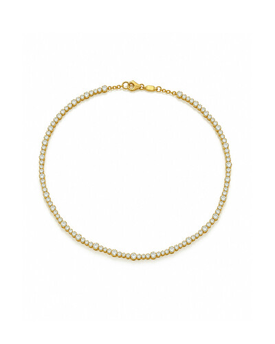 Foto Choker Riviera Duet Diamante Irregular | Ouro Amarelo 18k