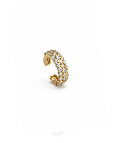Foto Piercing Duet Diamante | Ouro Amarelo 18k