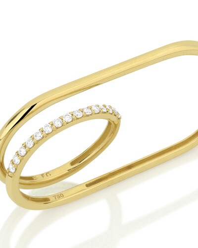 FotoAnel Duplo Diamante