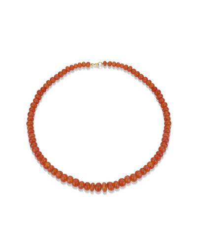 Foto Colar Cornalina | Ouro Amarelo 18K