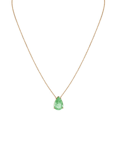 Foto Colar Gota Esmeralda | Ouro Amarelo 18k