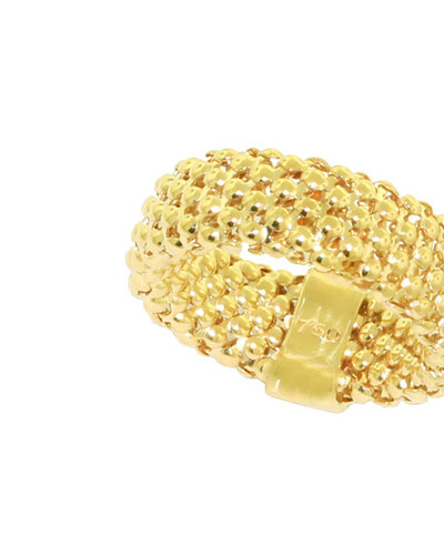 FotoAnel Maleável Croco | Ouro Amarelo 18K