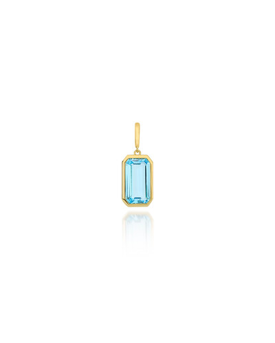 Foto Pingente Topázio Azul | Ouro Amarelo 18k