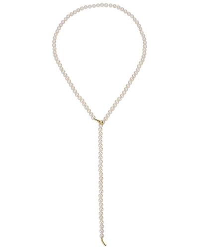 Foto Colar Pérola Cobra | Ouro Amarelo 18K