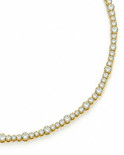 Foto Choker Riviera Duet Diamante Irregular | Ouro Amarelo 18k