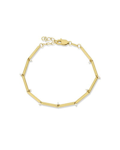Foto Pulseira Canutilho Diamante | Ouro Amarelo 18K