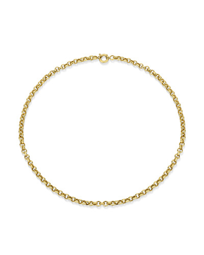 Foto Corrente Elo Português com Fecho Boia | Ouro Amarelo 18K