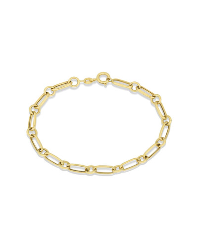 Foto Pulseira Elos Intercalados | Ouro Amarelo 18k