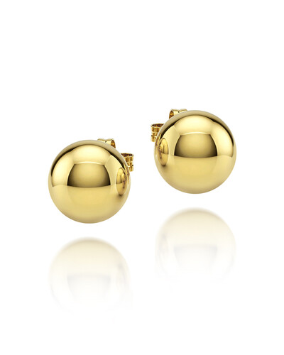 Foto Brinco Bola 20mm | Ouro Amarelo 18k
