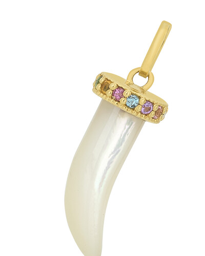 FotoPingente Dente Madrepérola | Ouro Amarelo 18k
