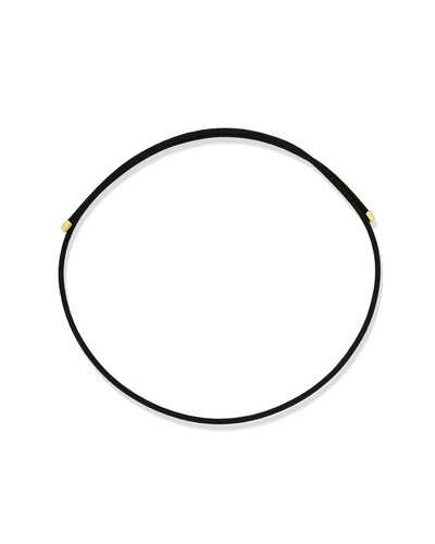 Foto Cordão Magnet Summer Preto | Ouro Amarelo 18k