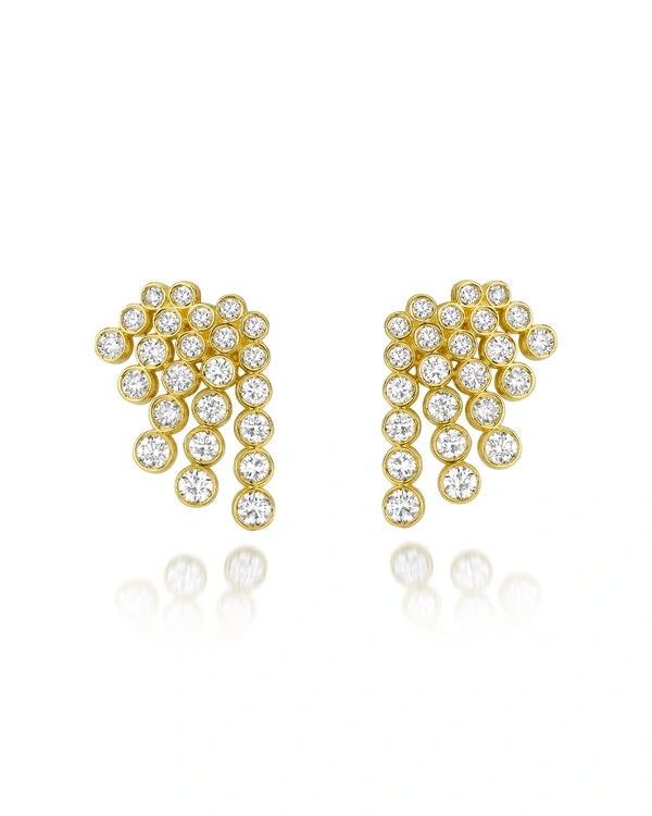 Brinco Duet Paula Diamante | Ouro Amarelo 18k