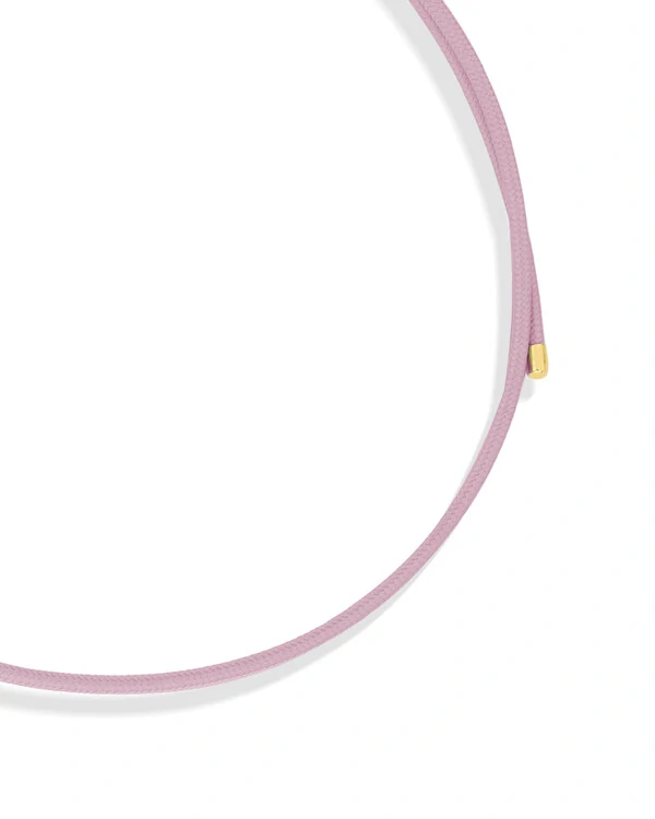 Cordão Magnet Summer Rosa | Ouro Amarelo 18k
