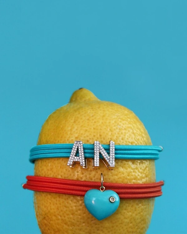 Cordão Magnet Summer Laranja | Ouro Amarelo 18k