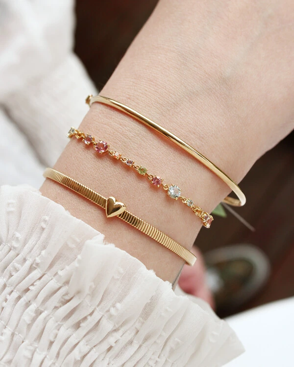 Pulseira Maleável Coração