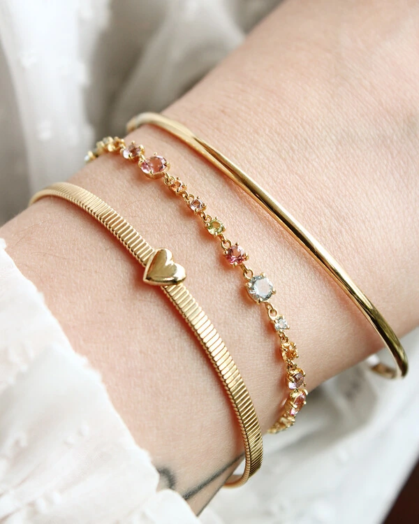 Pulseira Maleável Coração