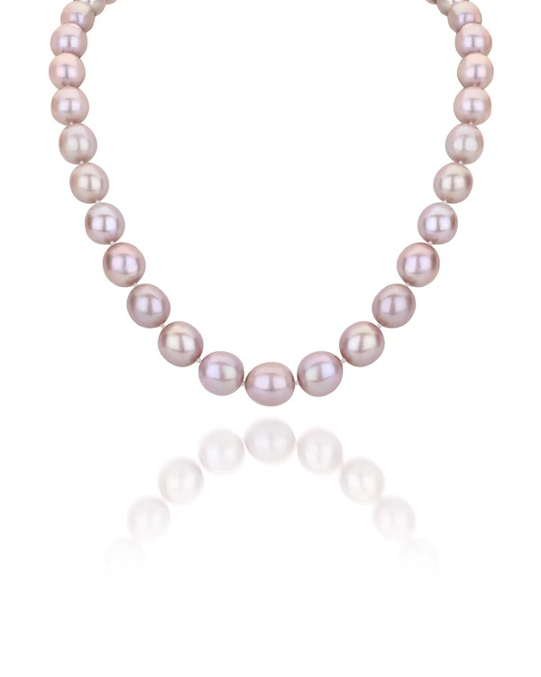 Colar Pérola Rosa | Ouro Amarelo 18k