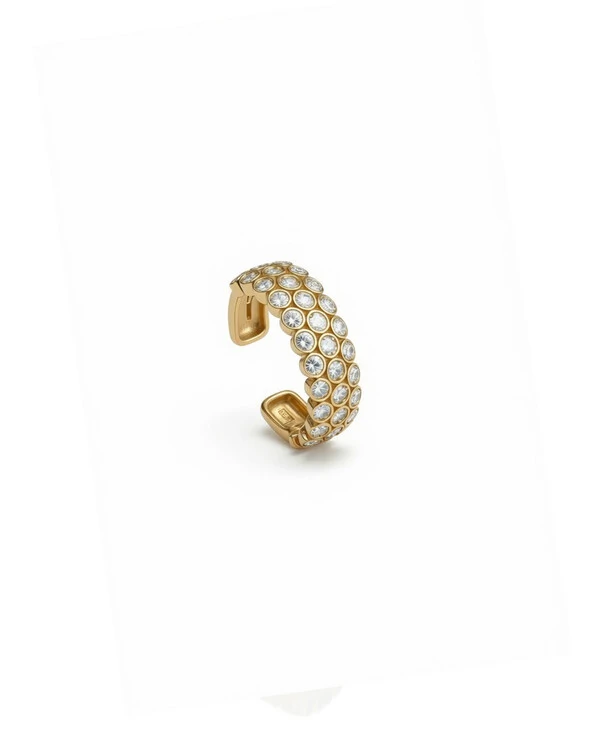 Piercing Duet Diamante | Ouro Amarelo 18k