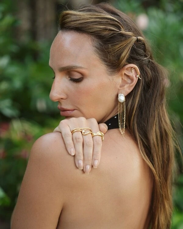 Franja Brinco | Ouro Amarelo 18K