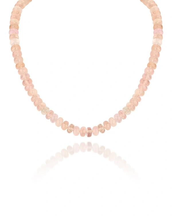 Colar Morganita | Ouro Amarelo 18k