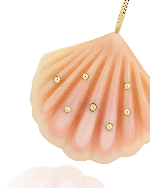 Pingente Concha Madrepérola | Ouro Amarelo 18k