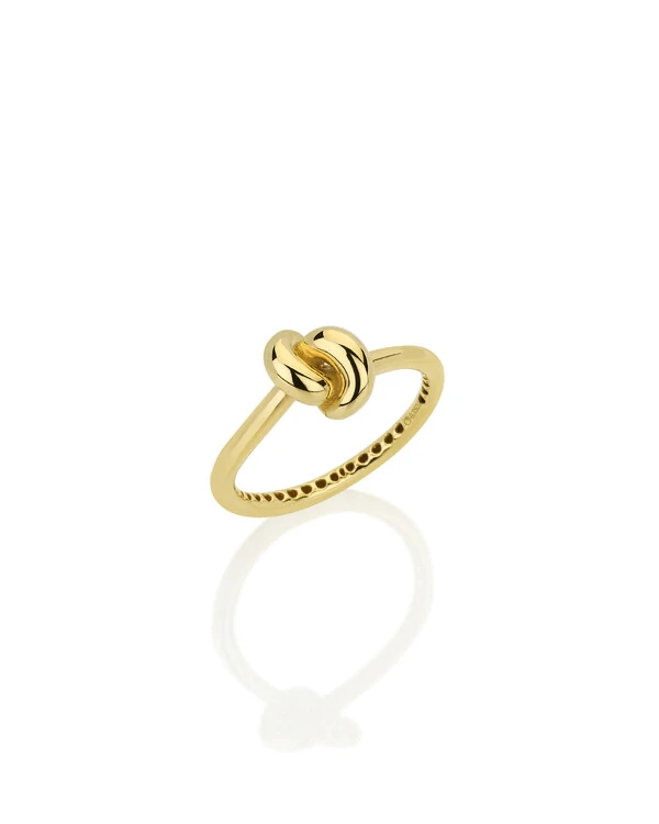 Anel Nó | Ouro Amarelo 18K