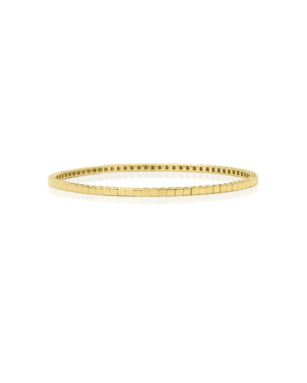 Pulseira Elos Quadrados | Ouro Amarelo 18k