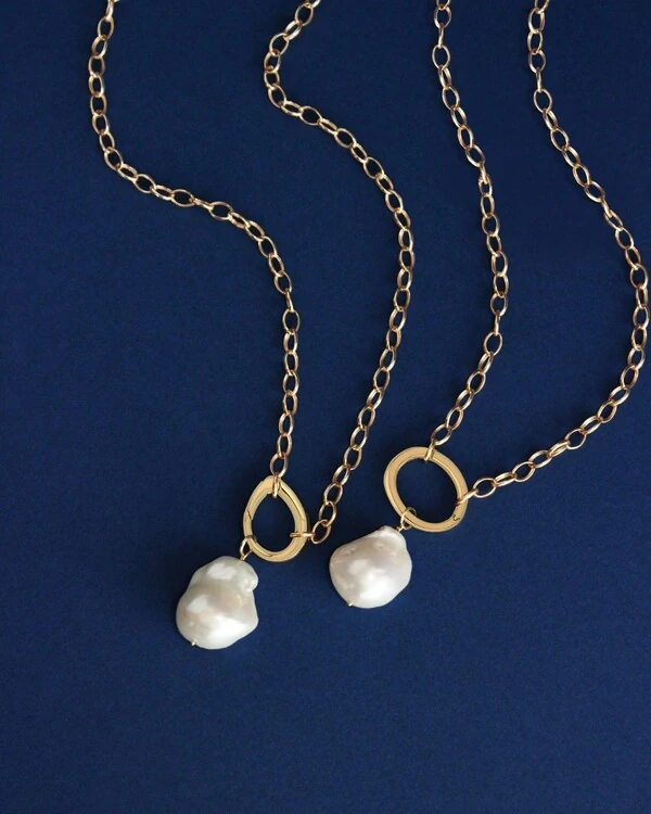 Pingente Pérola Barroca | Ouro Amarelo 18K