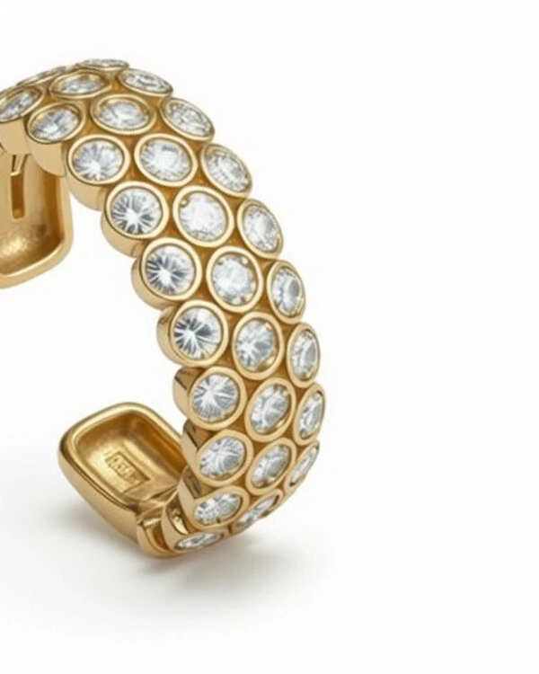 Piercing Duet Diamante | Ouro Amarelo 18k