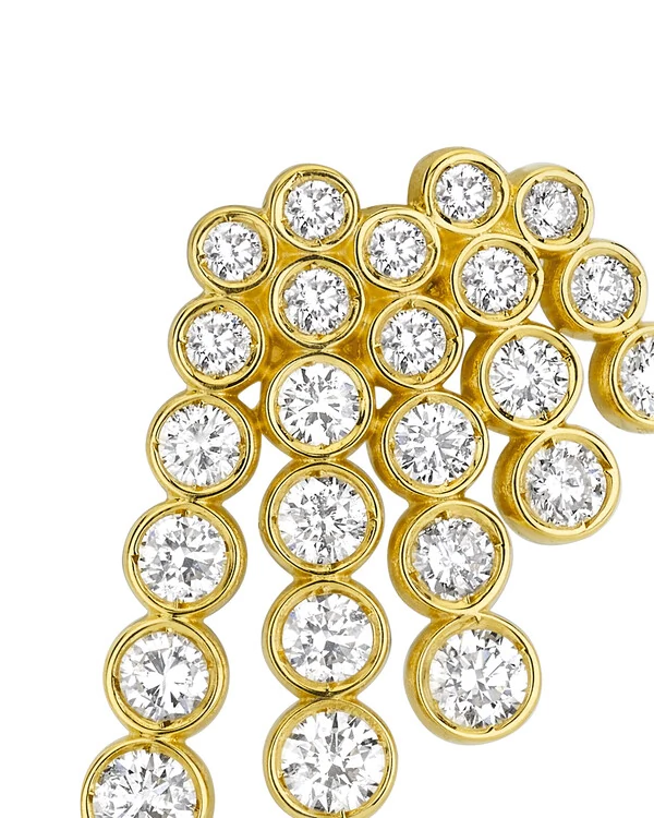 Brinco Duet Paula Diamante | Ouro Amarelo 18k